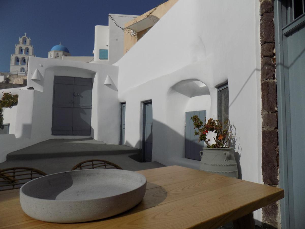 Imarkellis Santorini Pyrgos Kallistis Bagian luar foto